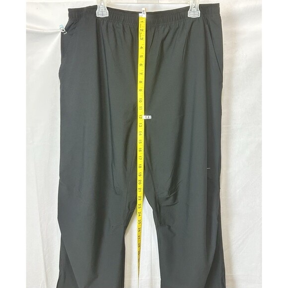 Nike‎ Unisex XXL Black Track Pants Ankle Zippers - Picture 3 of 11
